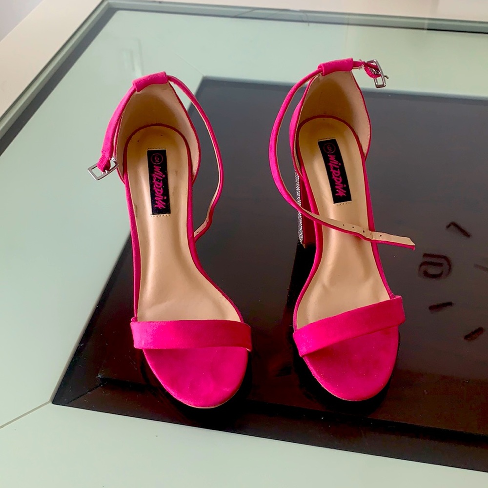 Pink heels